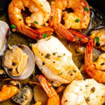 Piatto a base di pesce